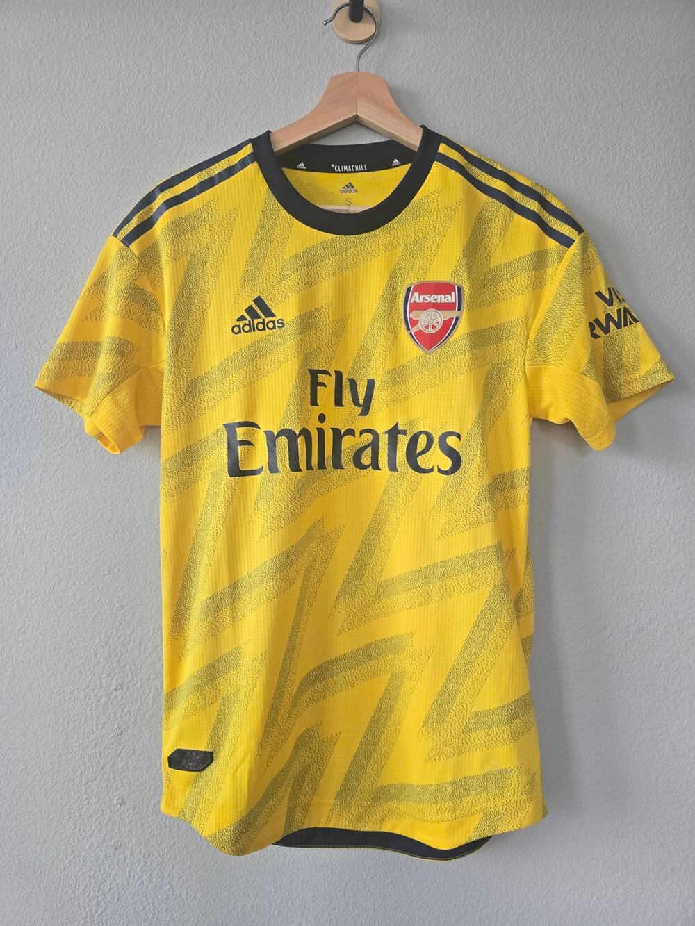 Official Adidas Arsenal Player Issue Away Jersey 2019-20 EH5638 Size S Heat.RDY
